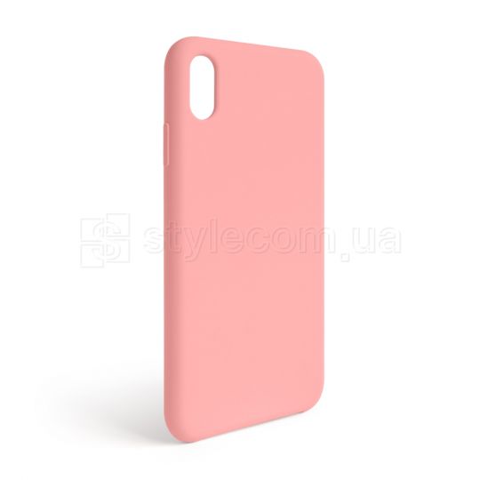 Чехол Full Silicone Case для Apple iPhone Xr light pink (12) (без логотипа)