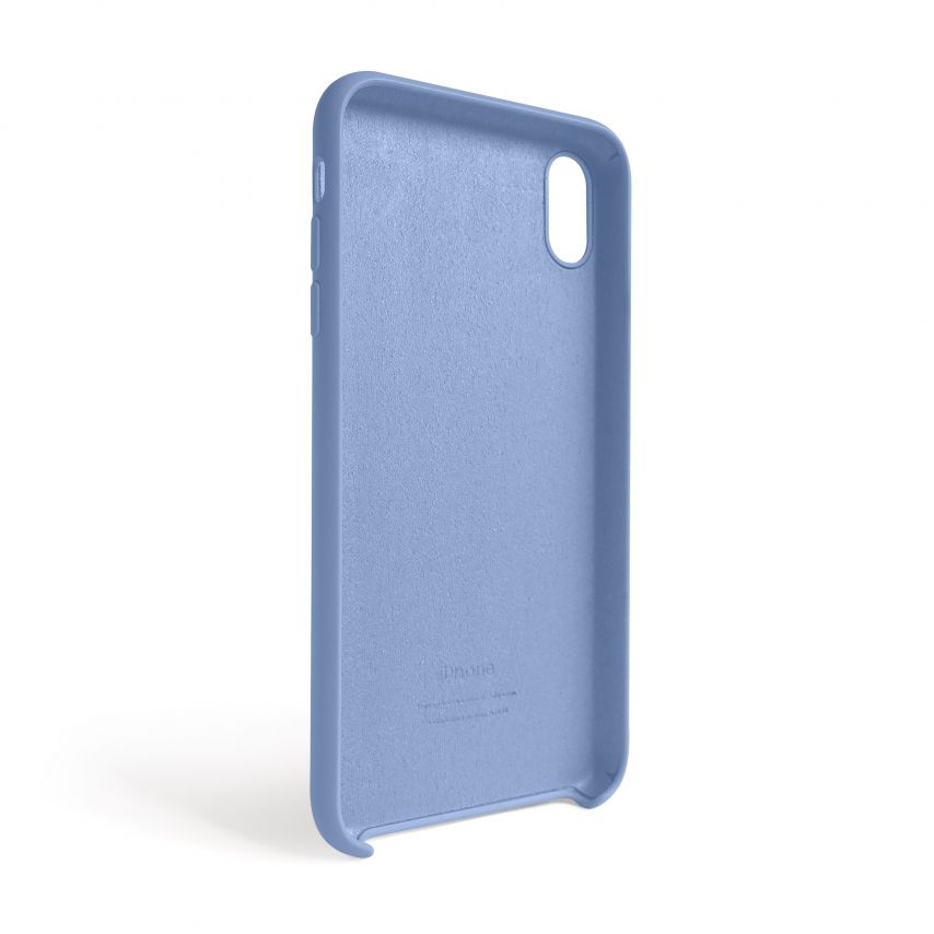 Чехол Full Silicone Case для Apple iPhone Xr light blue (05) (без логотипа)