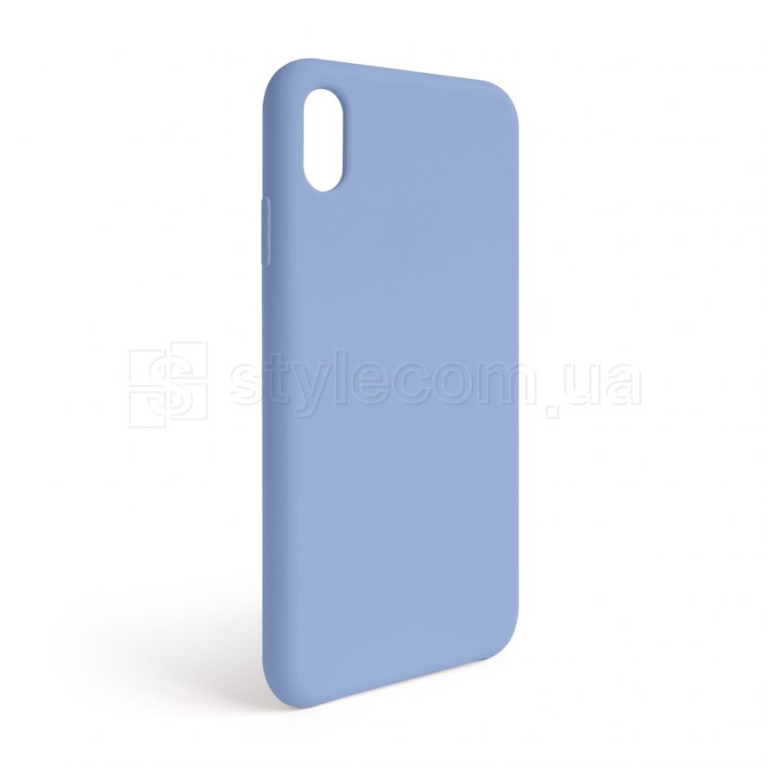 Чехол Full Silicone Case для Apple iPhone Xr light blue (05) (без логотипа)
