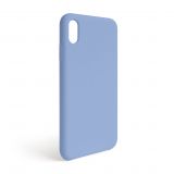 Чехол Full Silicone Case для Apple iPhone Xr light blue (05) (без логотипа)