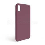 Чехол Full Silicone Case для Apple iPhone Xr maroon (42) (без логотипа) - купить за 136.00 грн в Киеве, Украине