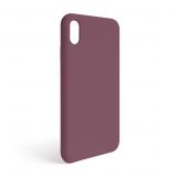 Чохол Full Silicone Case для Apple iPhone Xr maroon (42) (без логотипу)