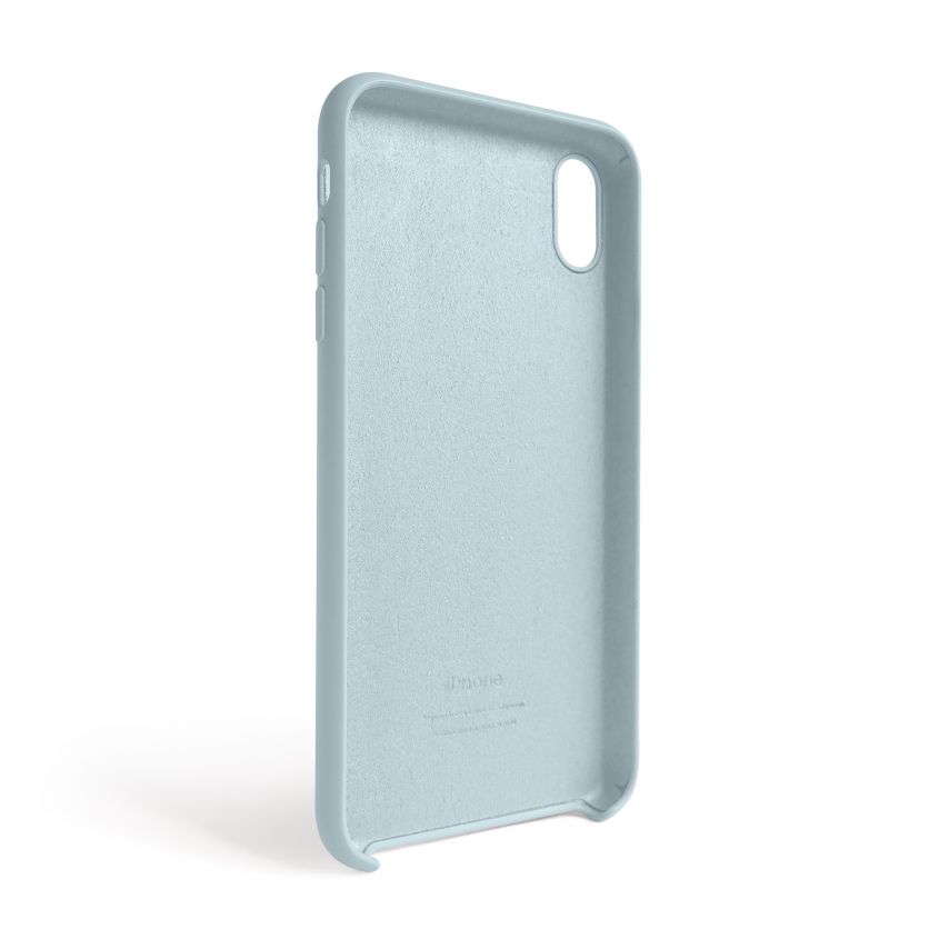 Чехол Full Silicone Case для Apple iPhone Xr sky blue (58) (без логотипа)