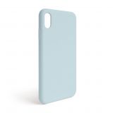 Чехол Full Silicone Case для Apple iPhone Xr sky blue (58) (без логотипа)