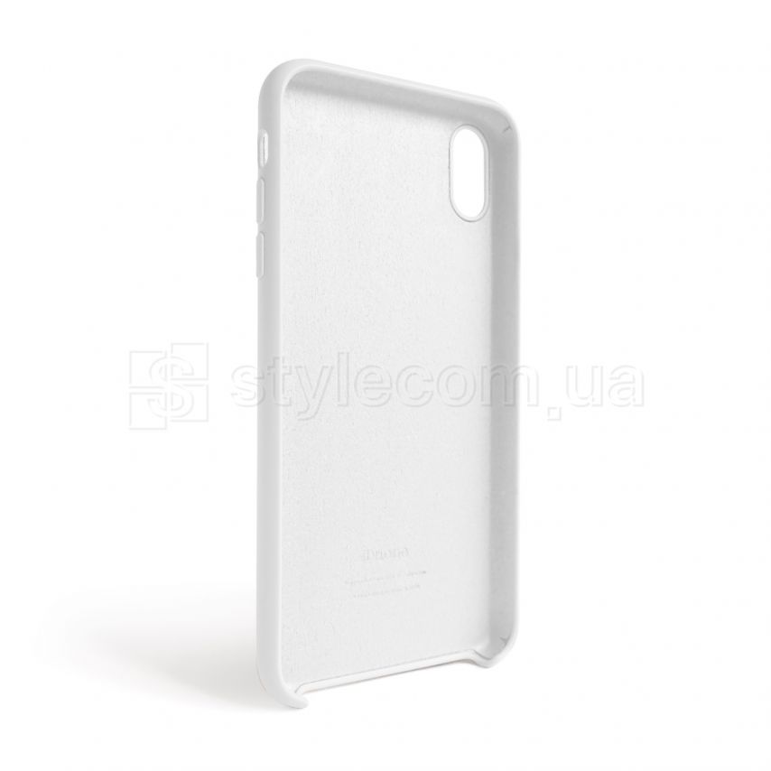 Чехол Full Silicone Case для Apple iPhone Xr white (09) (без логотипа)