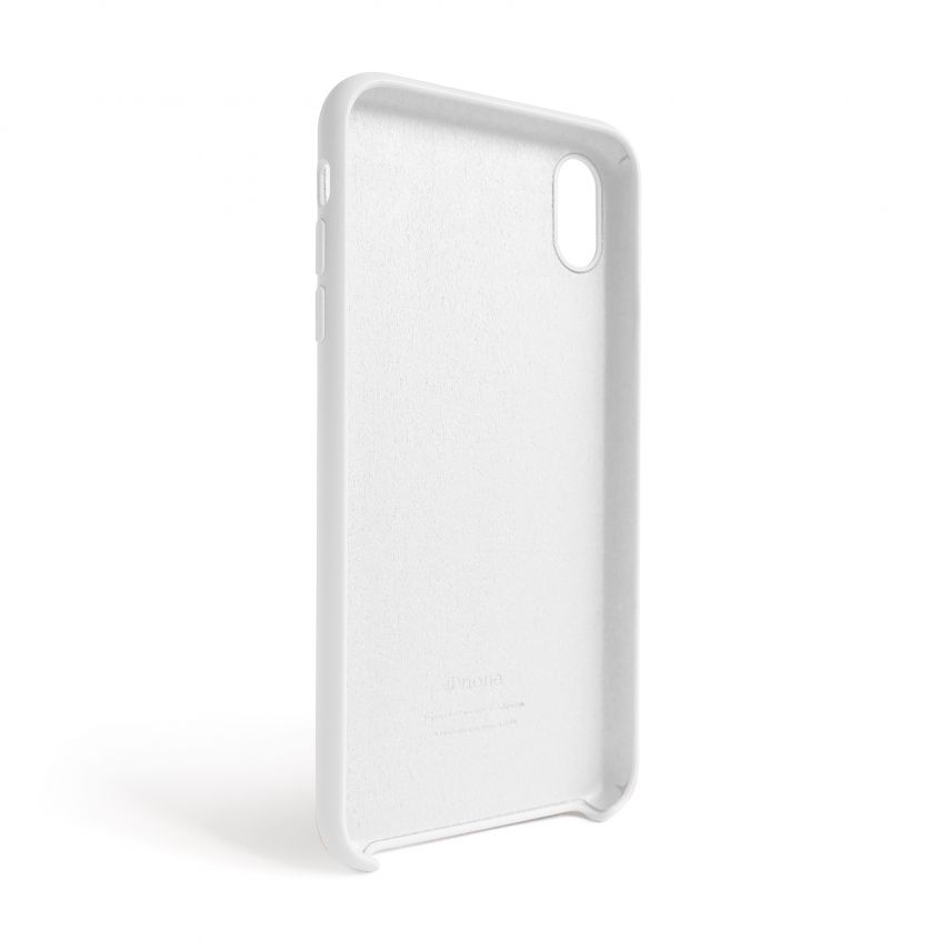 Чехол Full Silicone Case для Apple iPhone Xr white (09) (без логотипа)