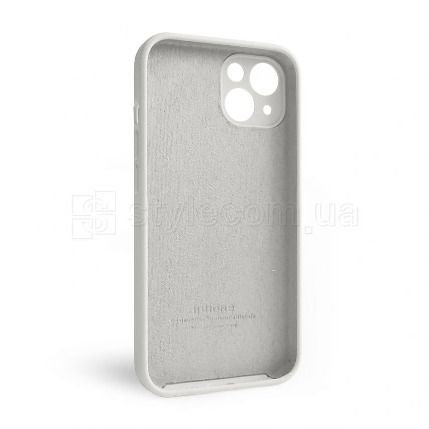 Чехол Full Silicone Case для Apple iPhone 13 stone grey (11) закрытая камера