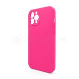Full Silicone Case iPhone 12 Pro Max (38) shiny pink закрита камера (без логотипу) - купить за 243.00 грн в Киеве, Украине