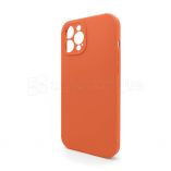 Full Silicone Case iPhone 12 Pro Max (02) apricot закрита камера (без логотипу) - купить за 243.00 грн в Киеве, Украине
