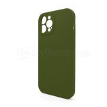 Чехол Full Silicone Case для Apple iPhone 12 Pro Max army green (45) закрытая камера (без логотипа) - купить за 128.52 грн в Киеве, Украине