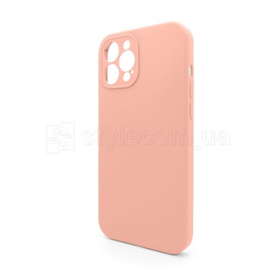 Full Silicone Case iPhone 12 Pro Max (61) grapefruit закрита камера (без логотипу)