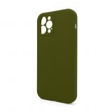 Чохол Full Silicone Case для Apple iPhone 12 Pro Max forest green (63) закрита камера (без логотипу)