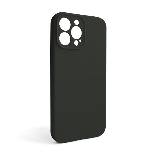 Чохол Full Silicone Case для Apple iPhone 13 Pro Max dark olive (35) закрита камера (без логотипу) - купити за 150.62 грн у Києві, Україні