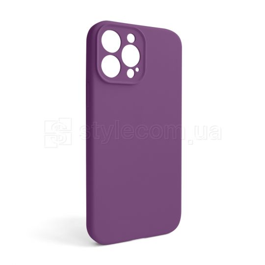 Чехол Full Silicone Case для Apple iPhone 13 Pro Max grape (43) закрытая камера (без логотипа)