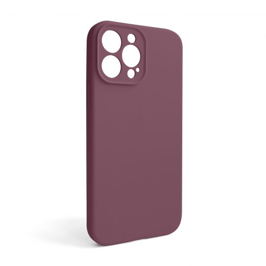 Чехол Full Silicone Case для Apple iPhone 13 Pro Max maroon (42) закрытая камера (без логотипа) - купить за 150.62 грн в Киеве, Украине