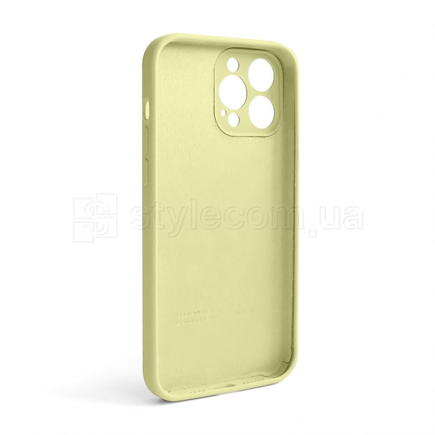 Чохол Full Silicone Case для Apple iPhone 13 Pro Max mellow yellow (51) закрита камера (без логотипу)
