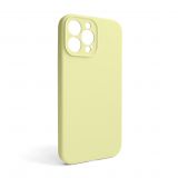 Чохол Full Silicone Case для Apple iPhone 13 Pro Max mellow yellow (51) закрита камера (без логотипу)