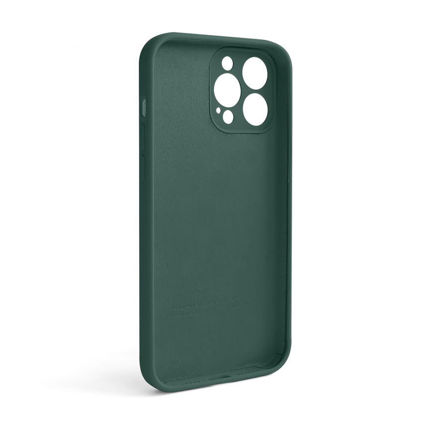 Чохол Full Silicone Case для Apple iPhone 13 Pro Max pine green (55) закрита камера (без логотипу)