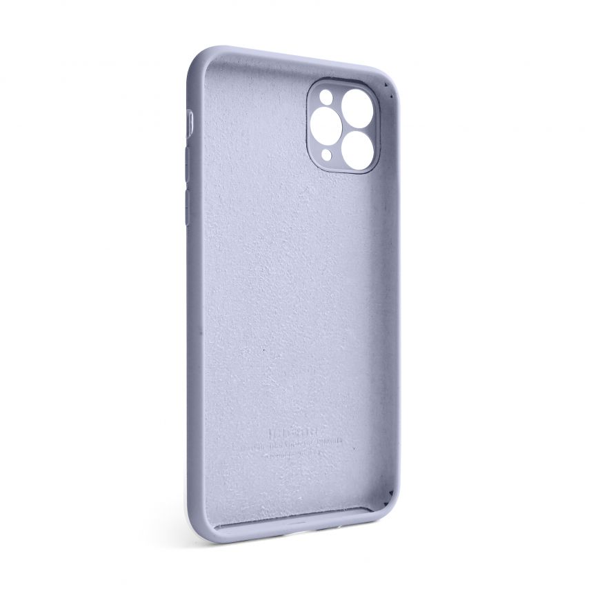 Чехол Full Silicone Case для Apple iPhone 11 Pro Max lilac (39) закрытая камера