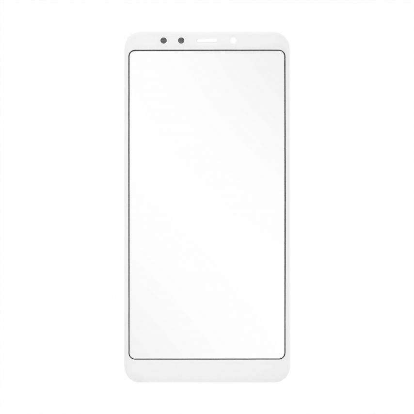 Скло дисплея для переклеювання Xiaomi Redmi 5 з OCA-плівкою white Original Quality