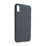 Чехол Full Silicone Case для Apple iPhone Xs Max dark grey (15) - купить за 205.00 грн в Киеве, Украине