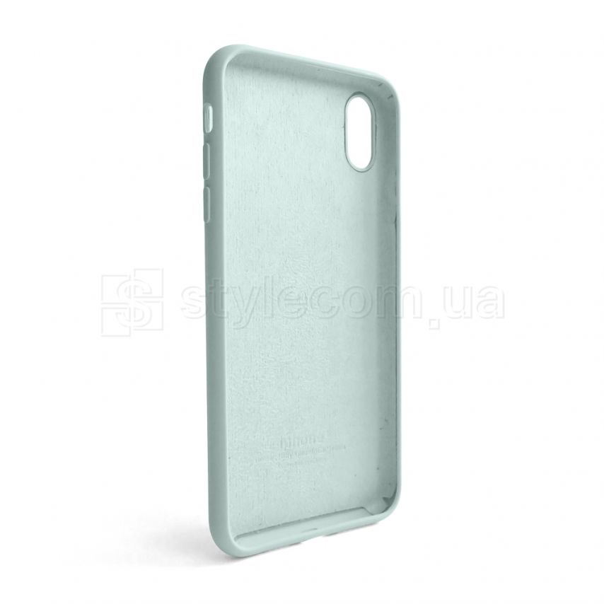 Чехол Full Silicone Case для Apple iPhone Xs Max turquoise (17)