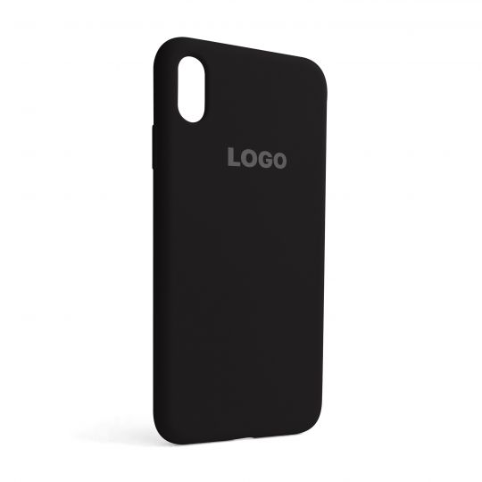 Чехол Full Silicone Case для Apple iPhone Xs Max black (18)