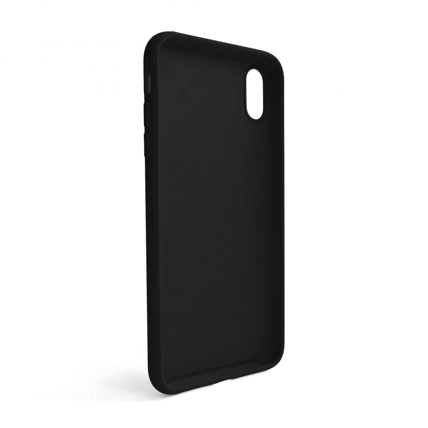 Чехол Full Silicone Case для Apple iPhone Xs Max black (18)