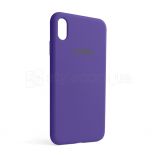 Чохол Full Silicone Case для Apple iPhone Xs Max purple (34) - купити за 210.00 грн у Києві, Україні