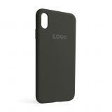 Чохол Full Silicone Case для Apple iPhone Xs Max dark olive (35)