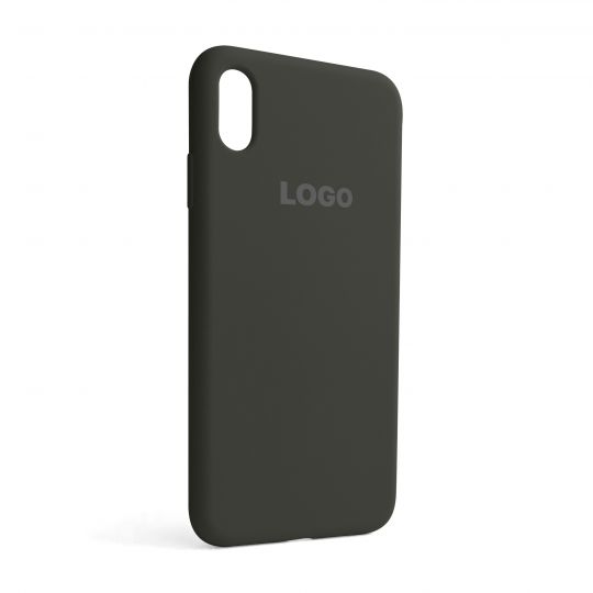 Чехол Full Silicone Case для Apple iPhone Xs Max dark olive (35) - купить за 222.00 грн в Киеве, Украине