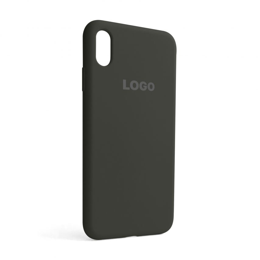 Чохол Full Silicone Case для Apple iPhone Xs Max dark olive (35)