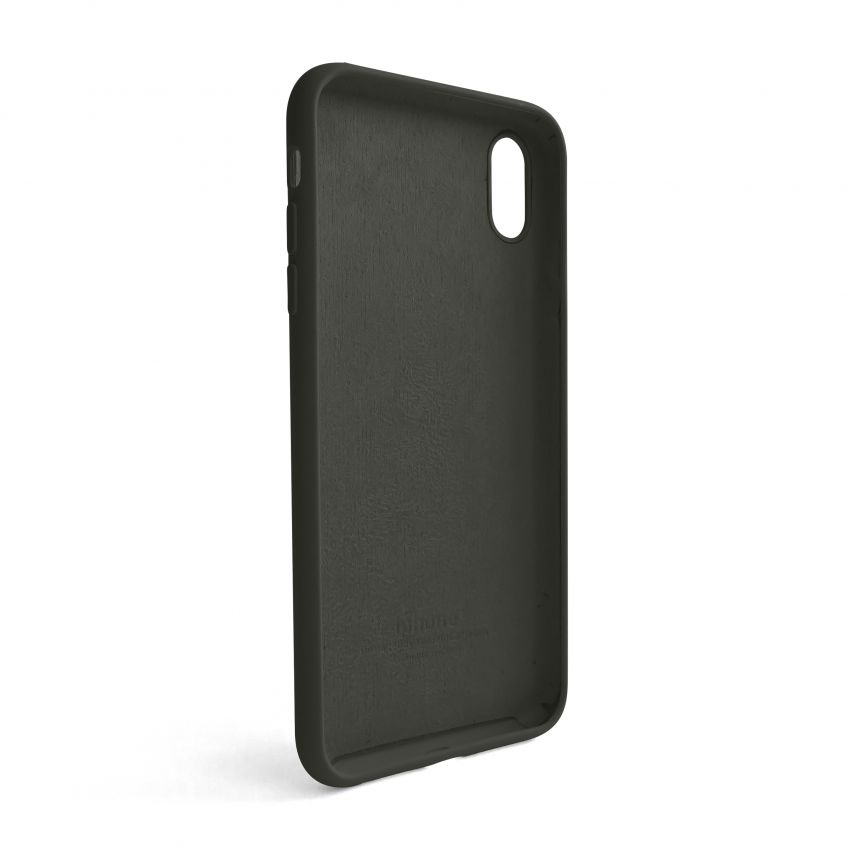 Чохол Full Silicone Case для Apple iPhone Xs Max dark olive (35)