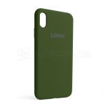 Чохол Full Silicone Case для Apple iPhone Xs Max army green (45) - купити за 200.00 грн у Києві, Україні