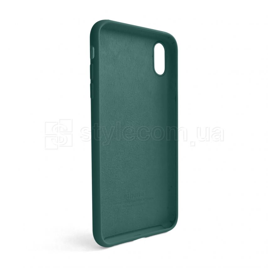 Чохол Full Silicone Case для Apple iPhone Xs Max pine green (55)