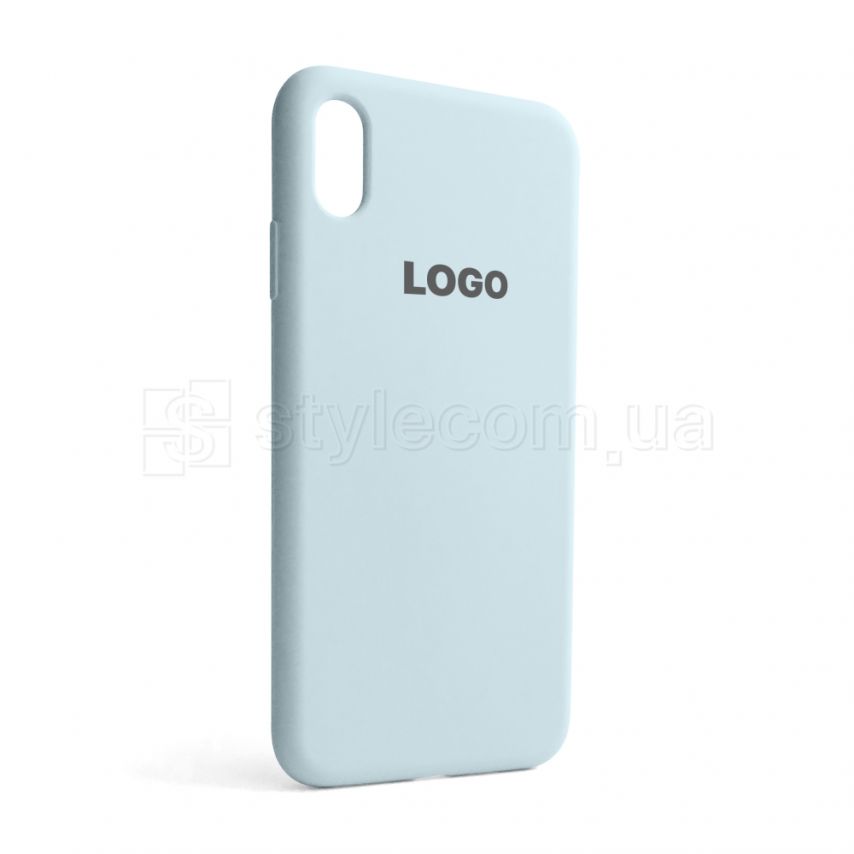 Чохол Full Silicone Case для Apple iPhone Xs Max sky blue (58)