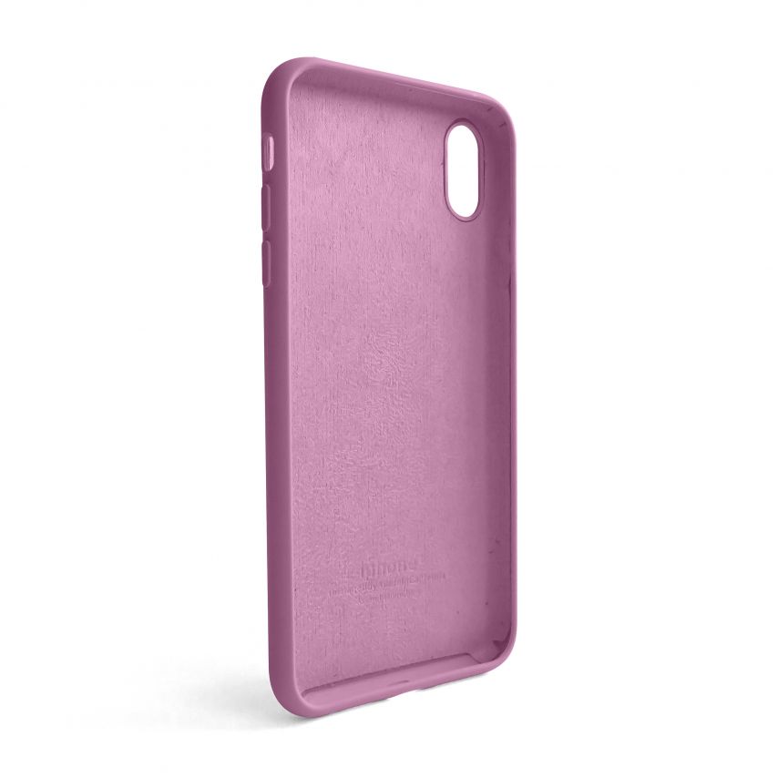 Чехол Full Silicone Case для Apple iPhone Xs Max blueberry (56)