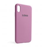 Чехол Full Silicone Case для Apple iPhone Xs Max blueberry (56)