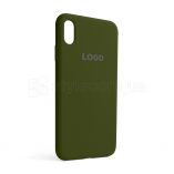 Чехол Full Silicone Case для Apple iPhone Xs Max forest green (63) - купить за 205.50 грн в Киеве, Украине
