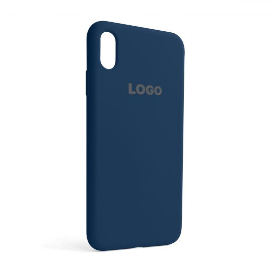 Чехол Full Silicone Case для Apple iPhone Xs Max deep navy (68) - купить за 221.50 грн в Киеве, Украине