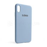 Чехол Full Silicone Case для Apple iPhone Xs Max light blue (05) - купить за 204.50 грн в Киеве, Украине