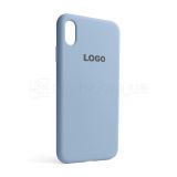 Чохол Full Silicone Case для Apple iPhone Xs Max light blue (05)