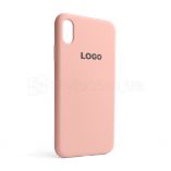 Чехол Full Silicone Case для Apple iPhone Xs Max light pink (12) - купить за 200.00 грн в Киеве, Украине