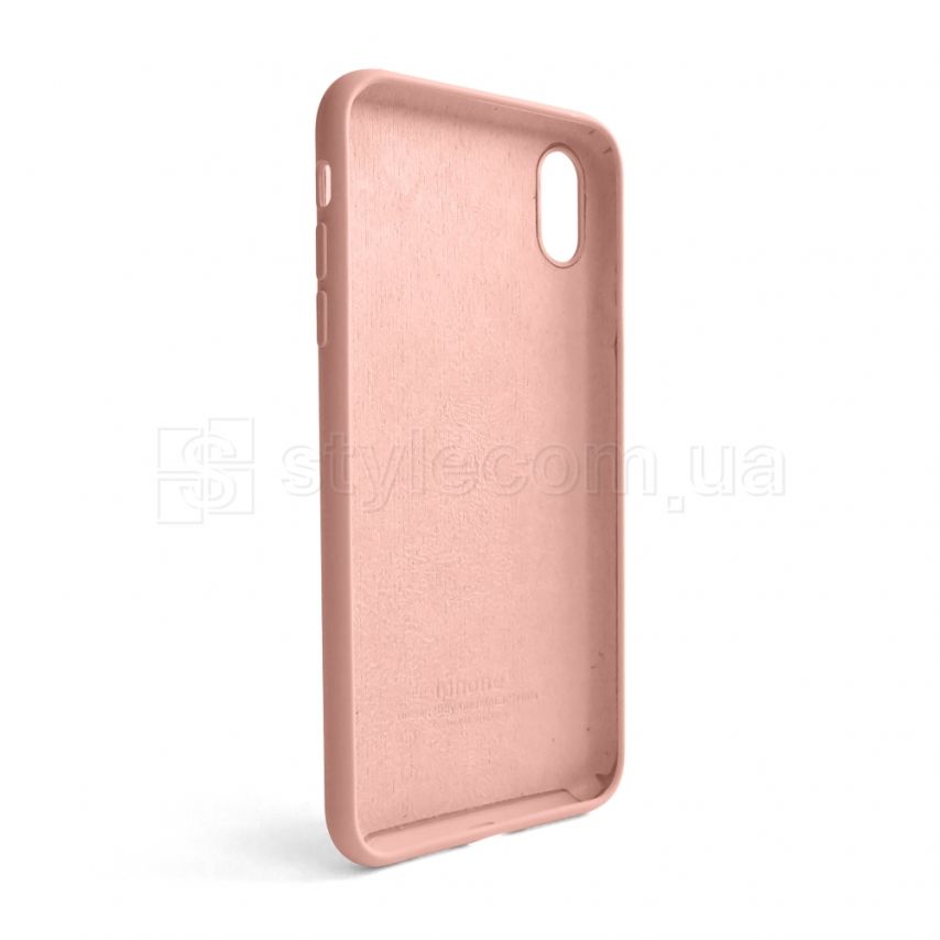 Чохол Full Silicone Case для Apple iPhone Xs Max light pink (12)