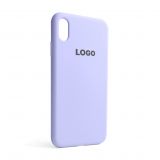 Чехол Full Silicone Case для Apple iPhone Xs Max lilac (39)