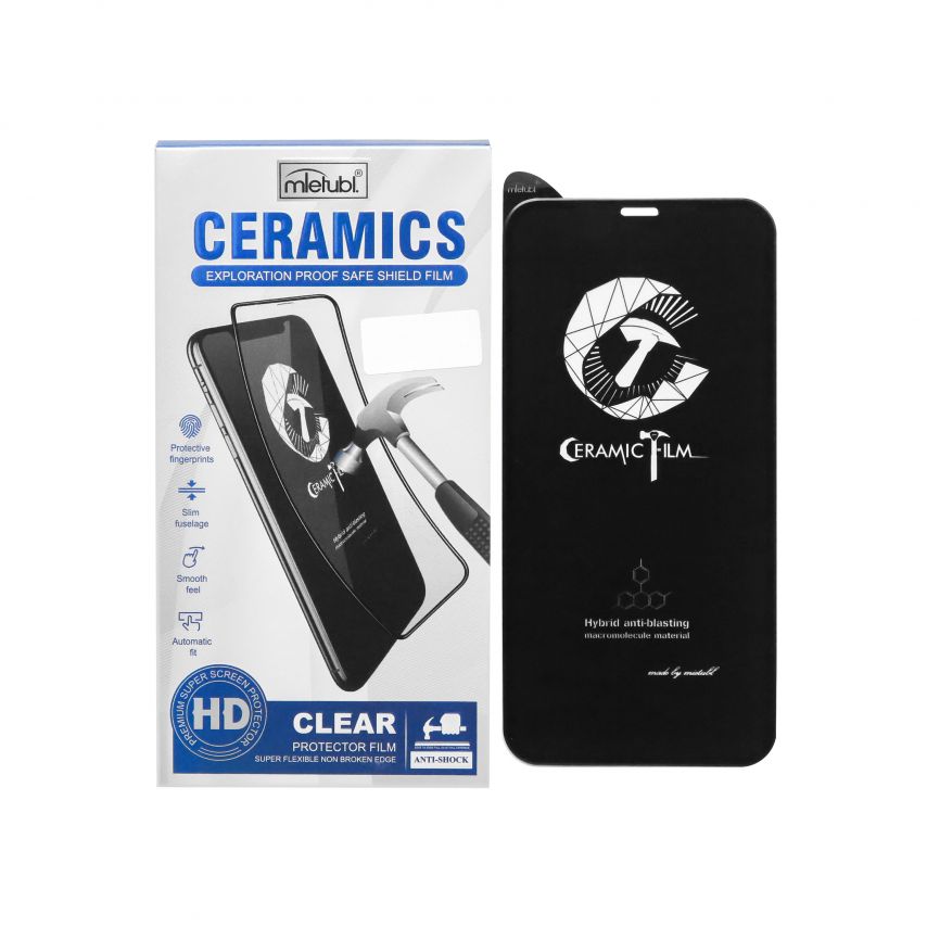 Защитная плёнка Ceramic Film для Xiaomi Redmi Note 11 Pro, Redmi Note 11 Pro Plus, Poco X4 Pro 5G black (тех.пак.)