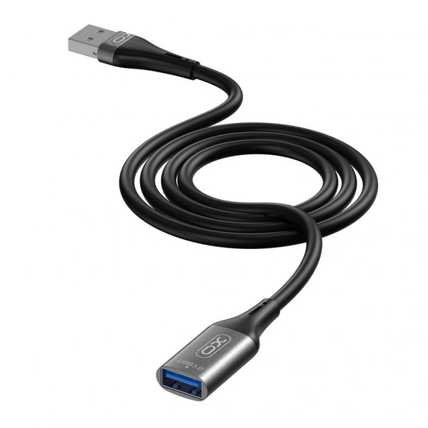 Подовжувач XO NB220 3.0 USB to USB 3м black
