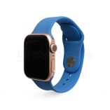 Ремешок для Apple Watch Sport Band силиконовый 38/40мм S/M bright blue / ярко-синий (3) - купить за 136.08 грн в Киеве, Украине