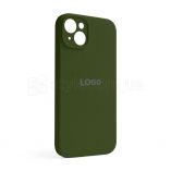 Чохол Full Silicone Case для Apple iPhone 14 Plus army green (45) закрита камера - купити за 237.00 грн у Києві, Україні