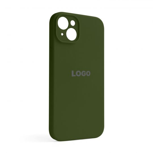 Чохол Full Silicone Case для Apple iPhone 14 Plus army green (45) закрита камера - купити за 221.50 грн у Києві, Україні
